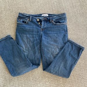 Loft boyfriend jeans. Size 00/24.